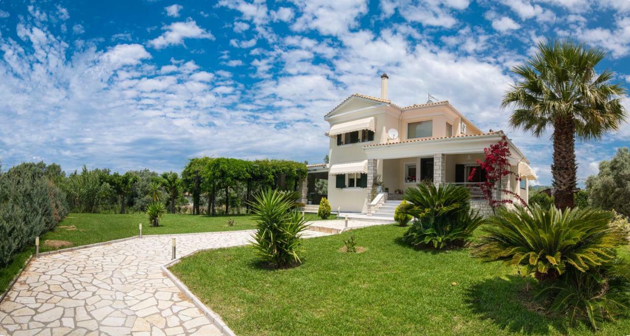 Violet Luxury Villa Kalligoni Exteriör bild